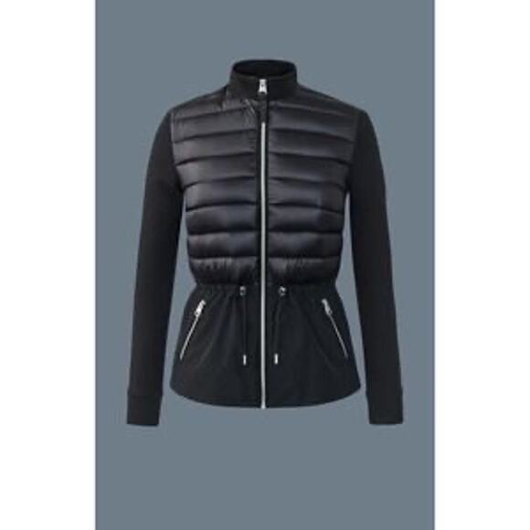 Mackage Joyce-Z Coat Puffer Jacket in Black Size Large - Picture 7 of 12